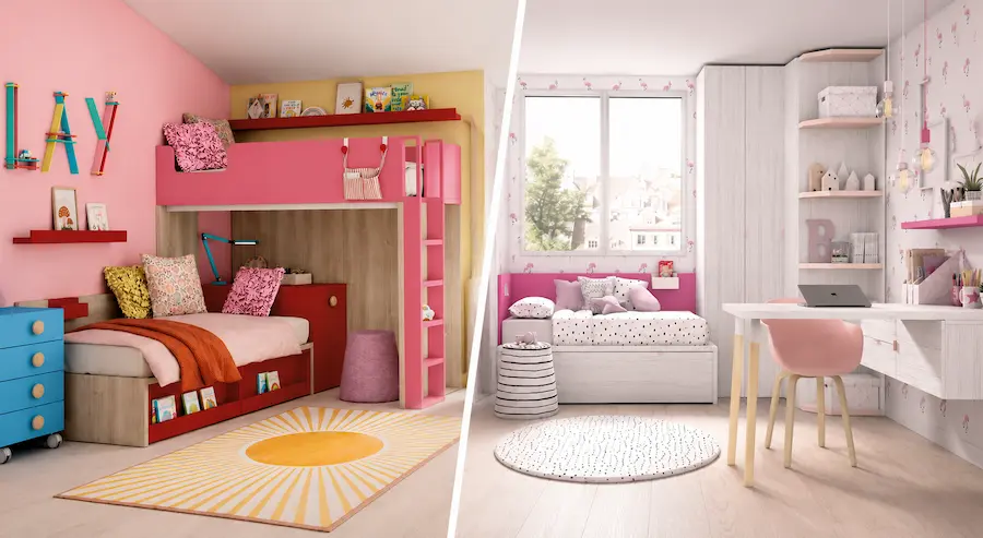 dormitorio juvenil clásico o moderno