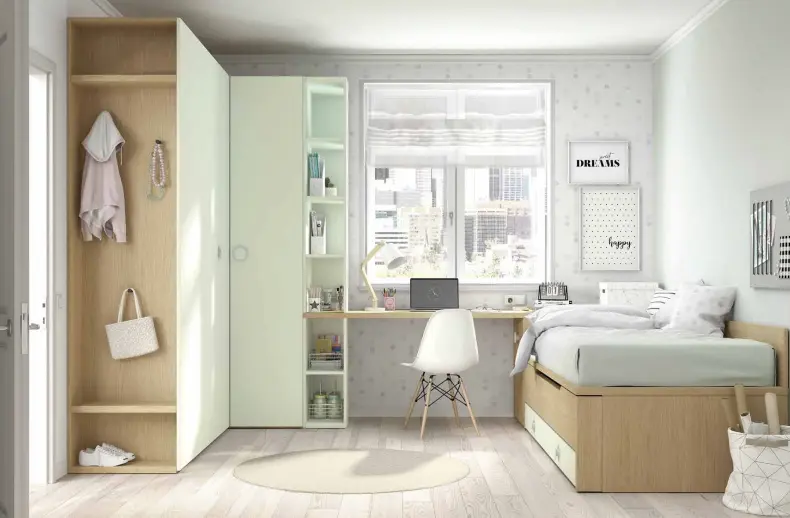 dormitorios juveniels clasicos las tablas